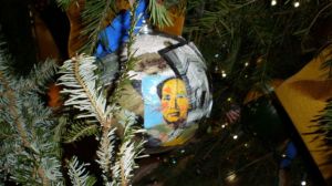 Obama Christmas ornament